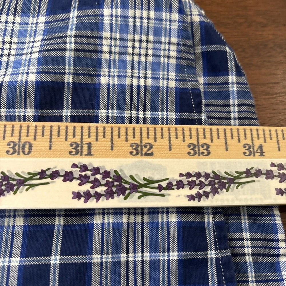 Polo Ralph Lauren Button Down Plaid Dress‎ Shirt Sz XXL Tall. Classic, Preppy.